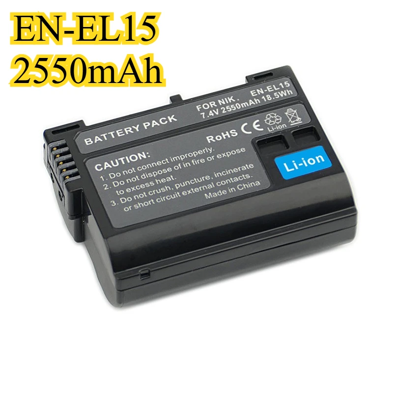 2550Mah EN-EL15 Bat…