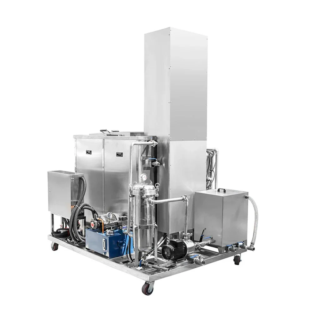 Industrial Power Adjustable Digital LCD Display Engine Block Auto Parts Ultrasonic Cleaner