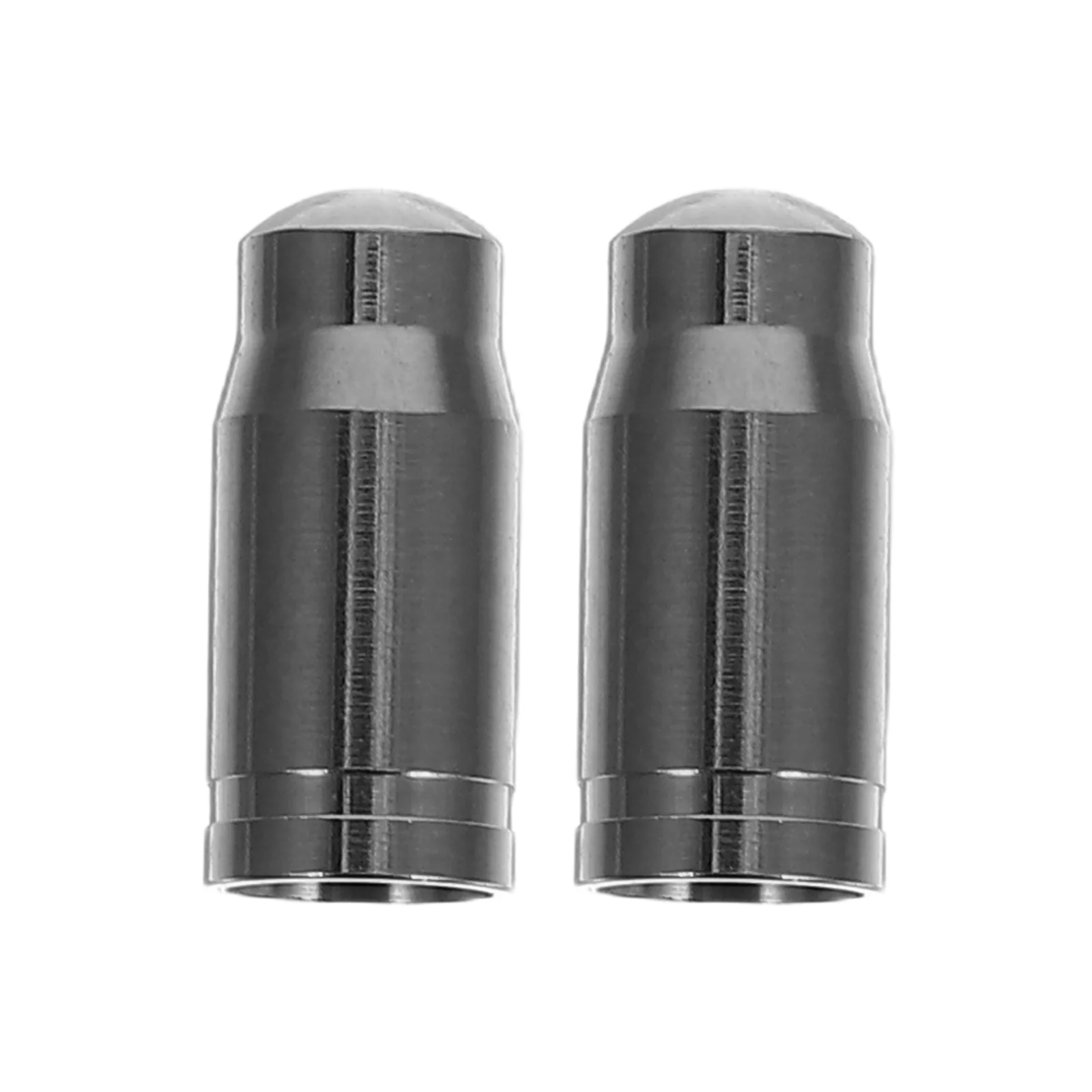 

1Pair Bike Valve Caps Titanium Alloy Metal Stem Covers Universal Fit for Mountain Road Bikes Cars Dustproof Waterproof