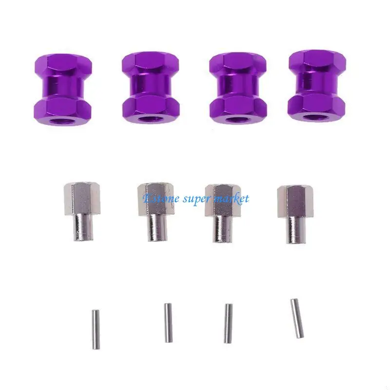 090B 4PCS Whex Hub 12mm محول تمديد M15 15mm 4