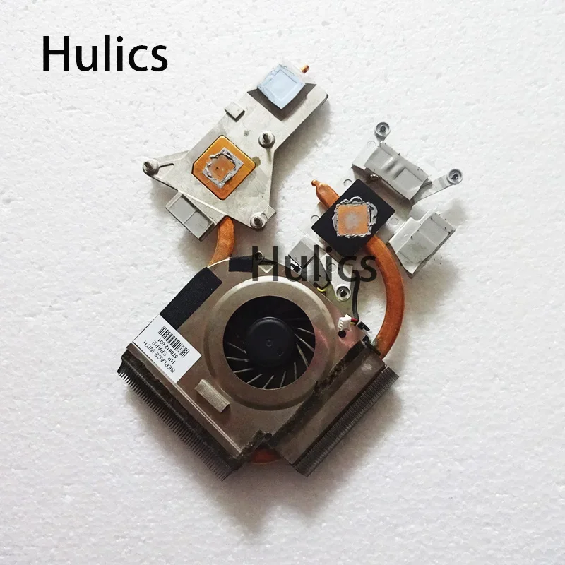 Hulics Used Laptop Cpu Coolling Fan Heatsink For Hp DV6 DV7 DV6-2000 DV7-2000 516876-001 570812-001 518946-001