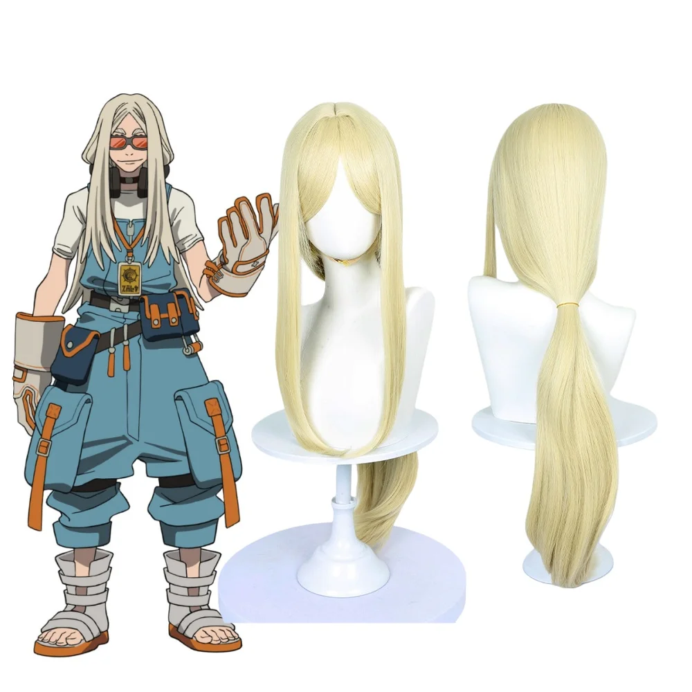 

Gachiakuta August Stilza Cosplay Wig Anime August Stilza Carnival Halloween Party Clothing Matching Wigs