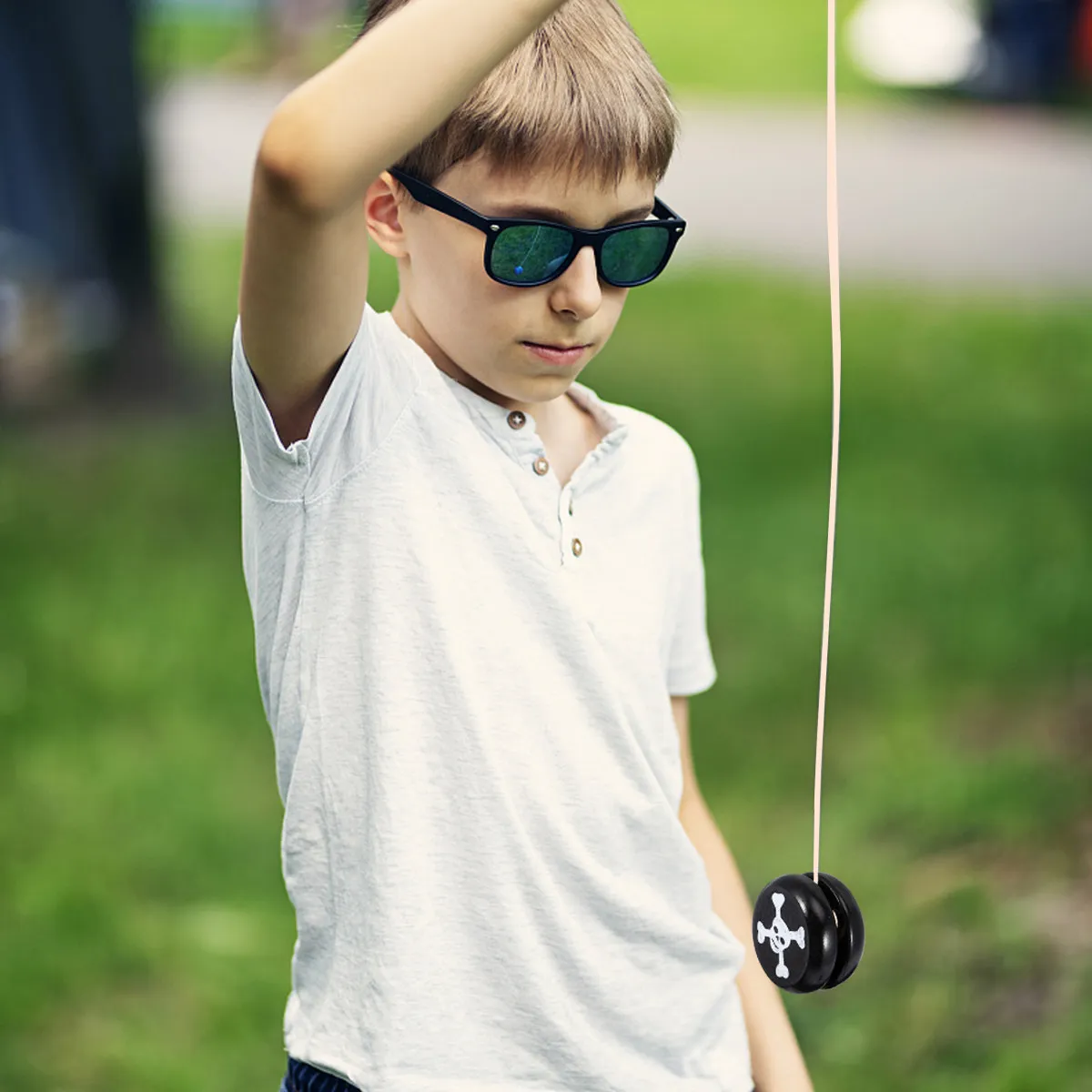 3Pcs Mini Wooden Yo…