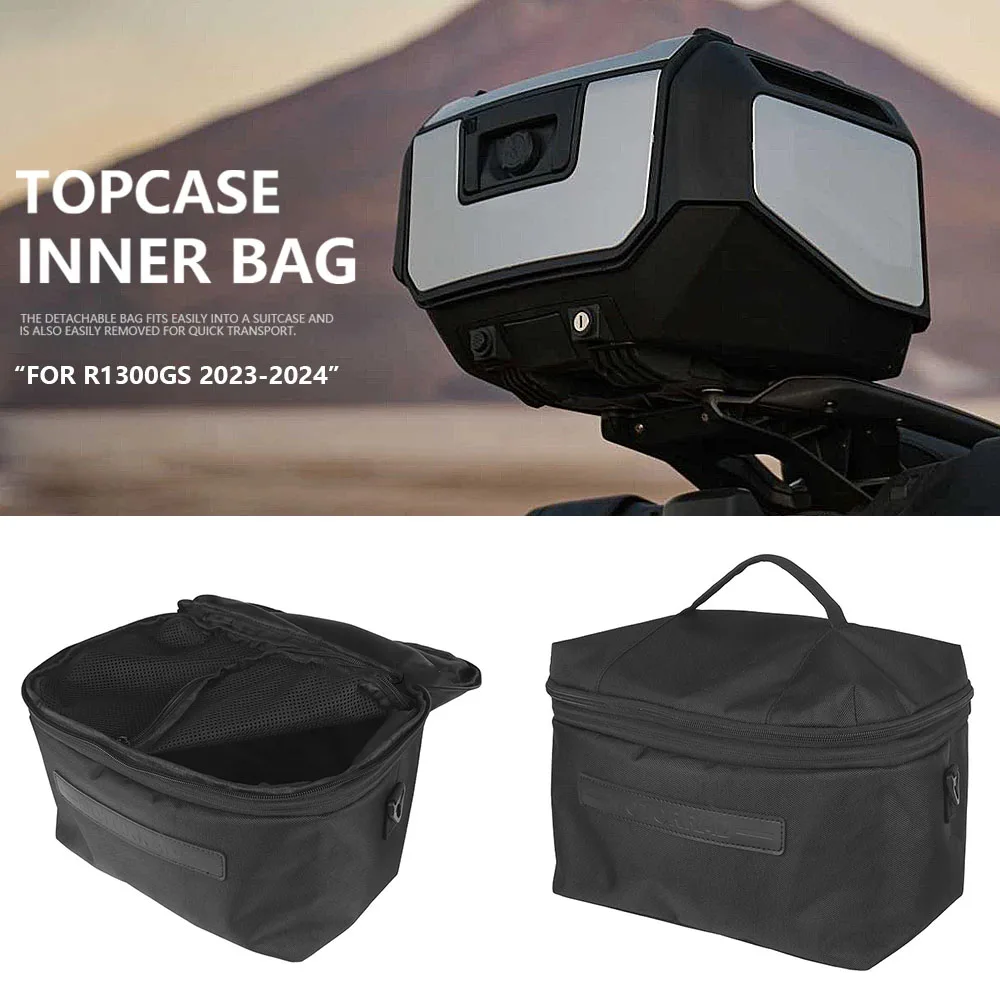 

Для BMW R1300GS r1300gs R 1300 GS: Внутренние сумки для Vario Topcase, мотоциклетные багажные сумки, сумки для инструментов, верхний кофр, боковые сумки, седельные сумки 2023-2025