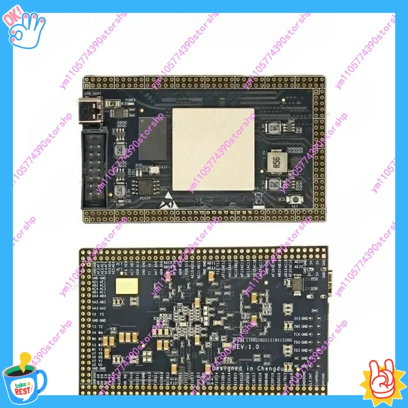 For FPGA Core Board Spare Part Industrial Grade Development Board XC7K325T K7-Lite Programmable Logic Chip Carrier Replacement