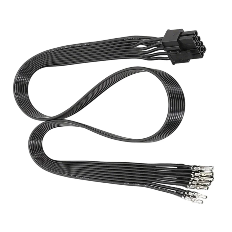 PCIE Power Extension Cable 8pin PCIe Cable for Computers Modulars Design 601D