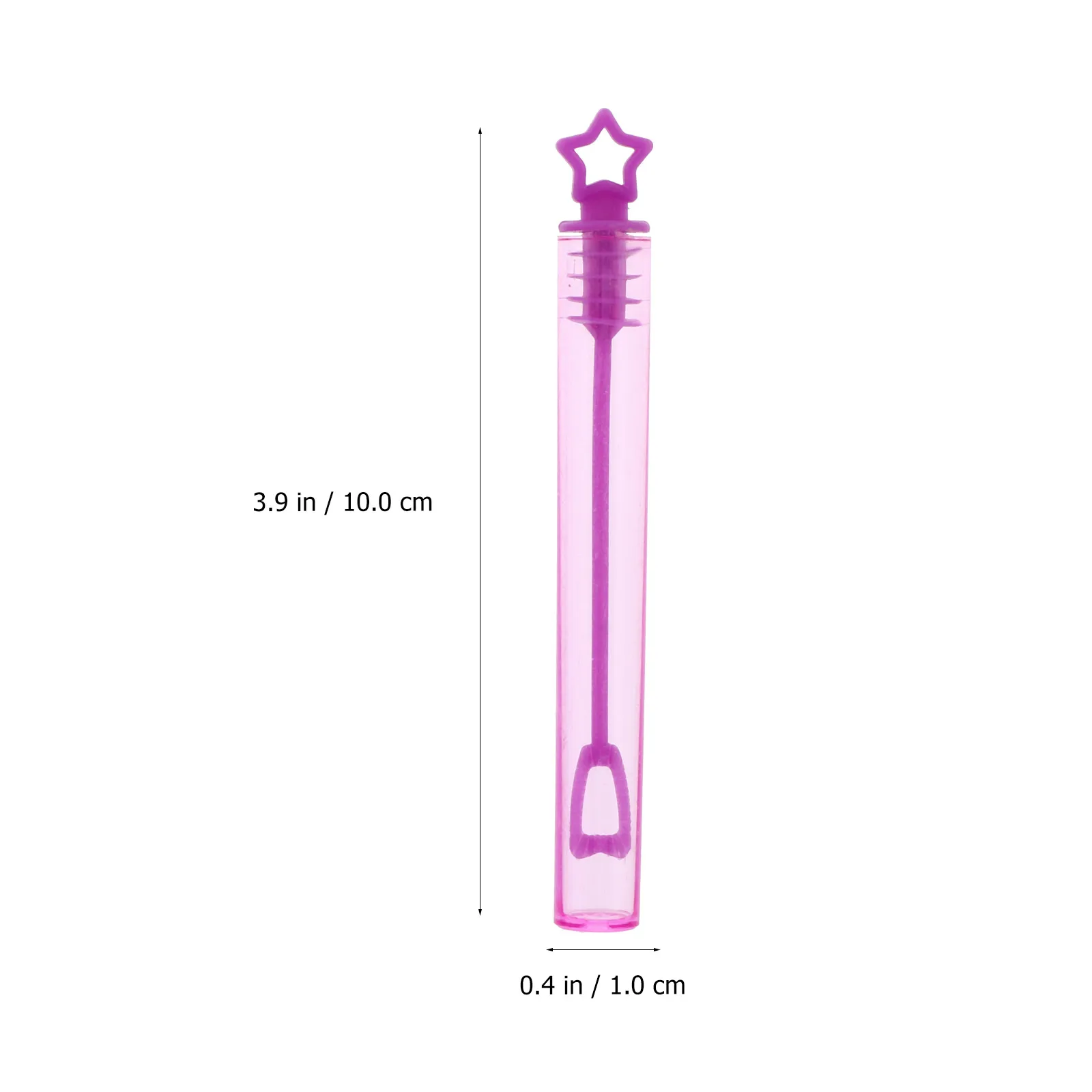   20 ชิ้นขวดเปล่าของ Bubble Tube Party Wand Mini Wands Bubbles Blowing Kit งานแต่งงาน