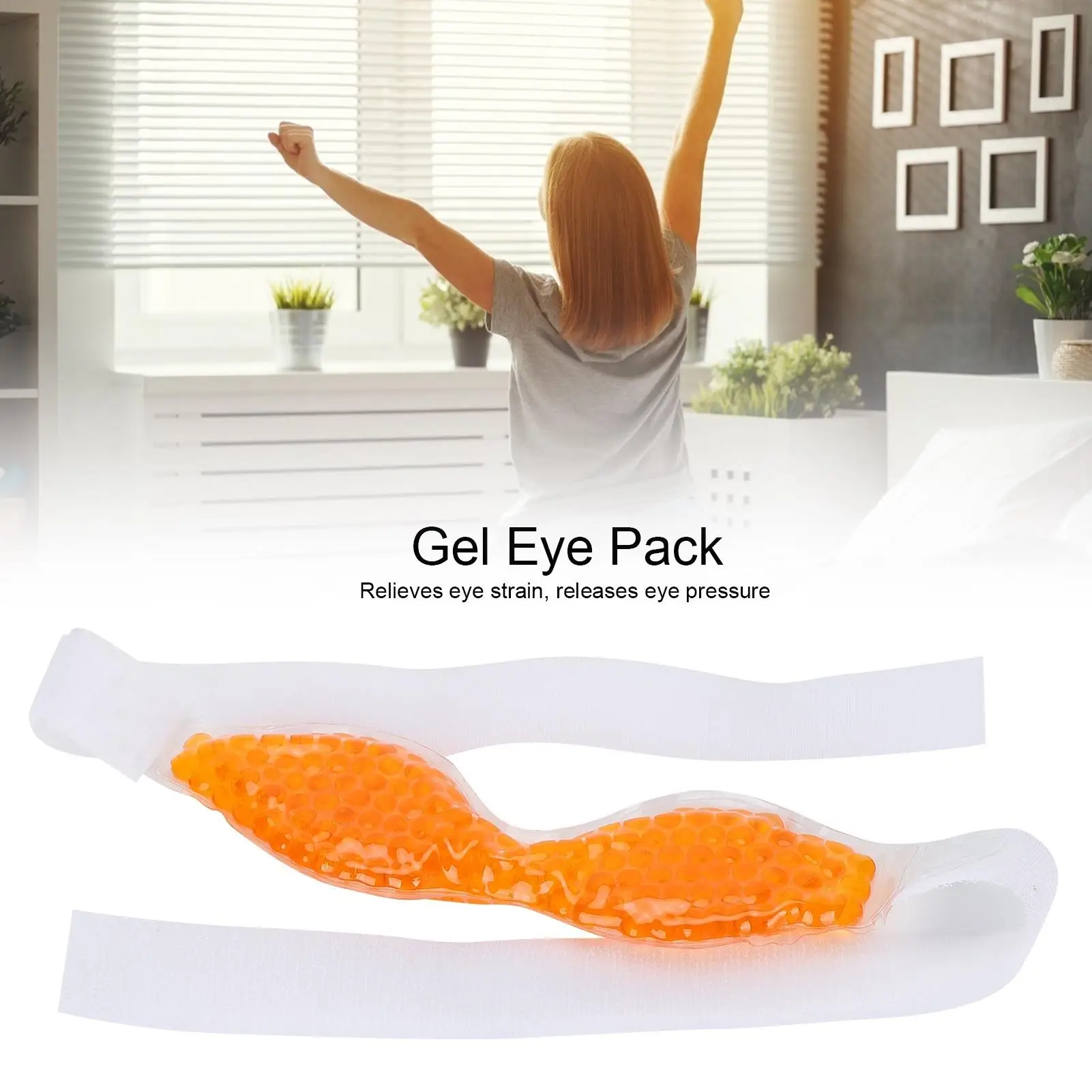 Professional Gel Cooling Eye Pack for beauty Salons - Refreshing Eye Treatment Pad