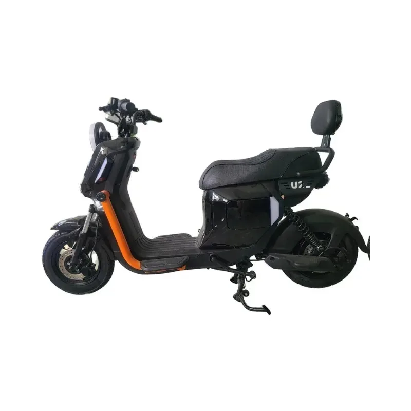 

High-end Convenient 6-Speed 800W Hybrid Electric City Bike 60V Lead Acid Battery Steel Frame Rear Hub Motor Disc Brake Sma