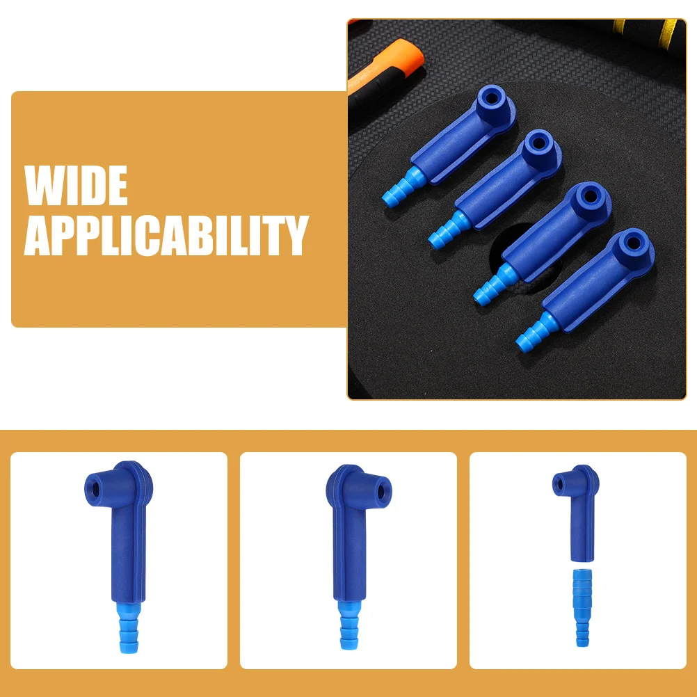 ชุดเครื่องมือเปลี่ยนถ่ายน้ำมันเบรกแบบลม 6 ชิ้น พร้อมหัวต่อสำหรับเปลี่ยนถ่ายน้ำมันเบรก สำหรับชุดซ่อมบำรุงรถยนต์