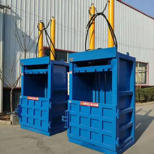 Automatic Vertical Garbage Station Garbage Baler Hydraulic Baler Cardboard Plastic Baler Compactor Customized