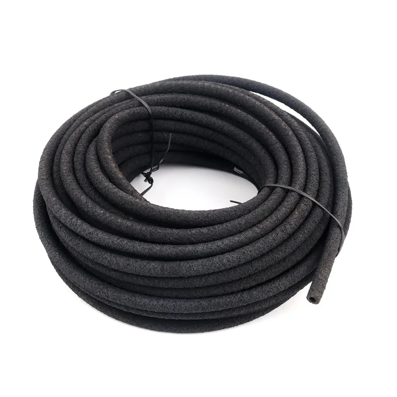 5m 4/8,12/16mm Perforated Water Pipe Rubber PE Black Hose Buried Underground Irregular Microporous Water Garden Irrigation Hose