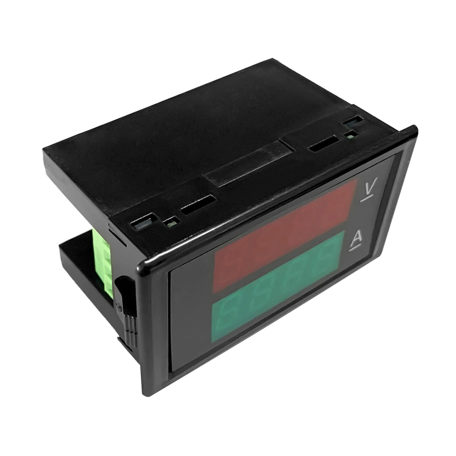 الفولتميتر الرقمي، مقياس التيار الكهربائي، جهاز اختبار الجهد والتيار، أداة، كاشف مقياس التيار الكهربائي، شاشة رقمية مزدوجة حمراء وخضراء