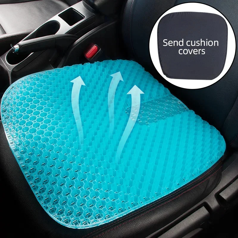 Breathable Honeycomb Car Seat Cushion Summer Cool Gels Cushion Universal Car Seat Cushion Office Home Seat Cushion