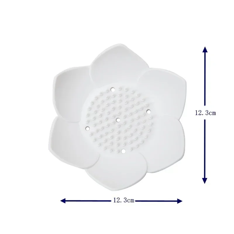 1pc Silicone Drain Soap Box