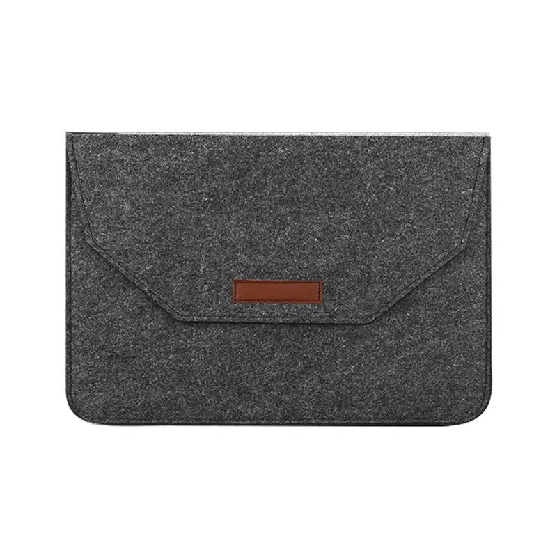 Ultra Light Felt A4 Document Briefcase with Multi-Pocket Pouch Bag for Laptop Notebook Tablet Pad - Portable Organizer Case