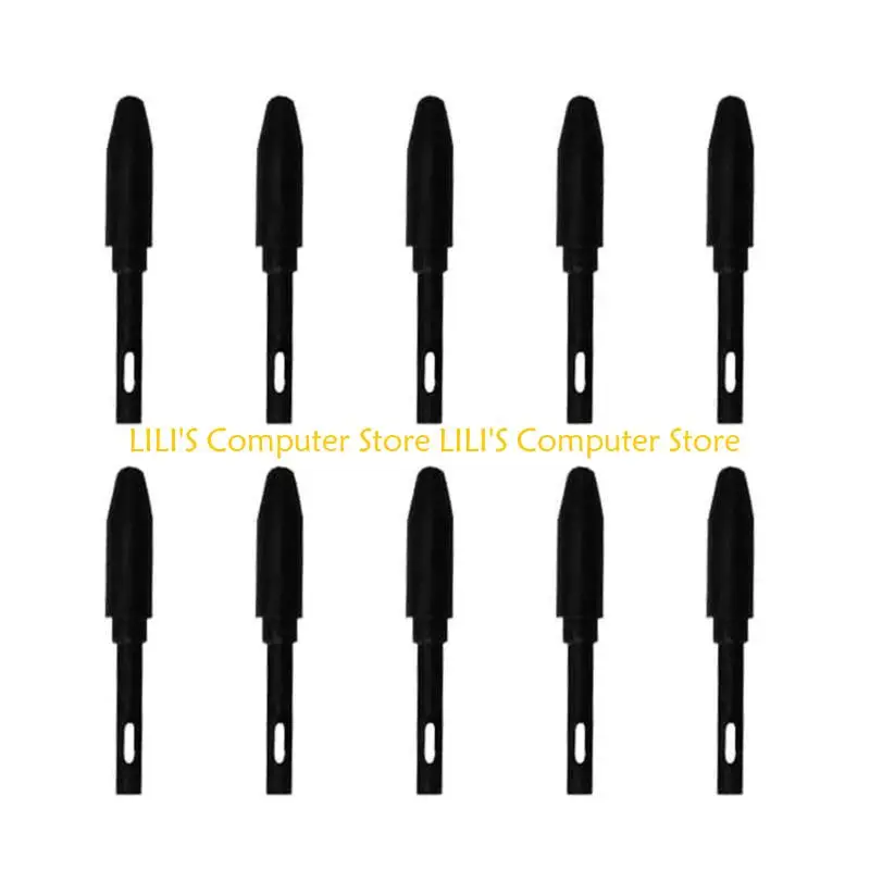 A52B 10pcs استبدال الأسلوب Nibs لـ PW100 PW201 PEN H610 PROV2 H640P H950P H1060P HS610 H1161 H320M HS64 أقراص #4