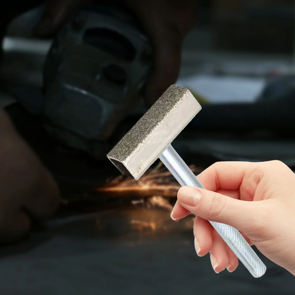 ダイヤモンド砥石ドレッサー 再利用可能 厚みのある研磨ツール ベンチグラインダー ドレッシングツール 炭化ケイ素 ジェイド プラチナ用