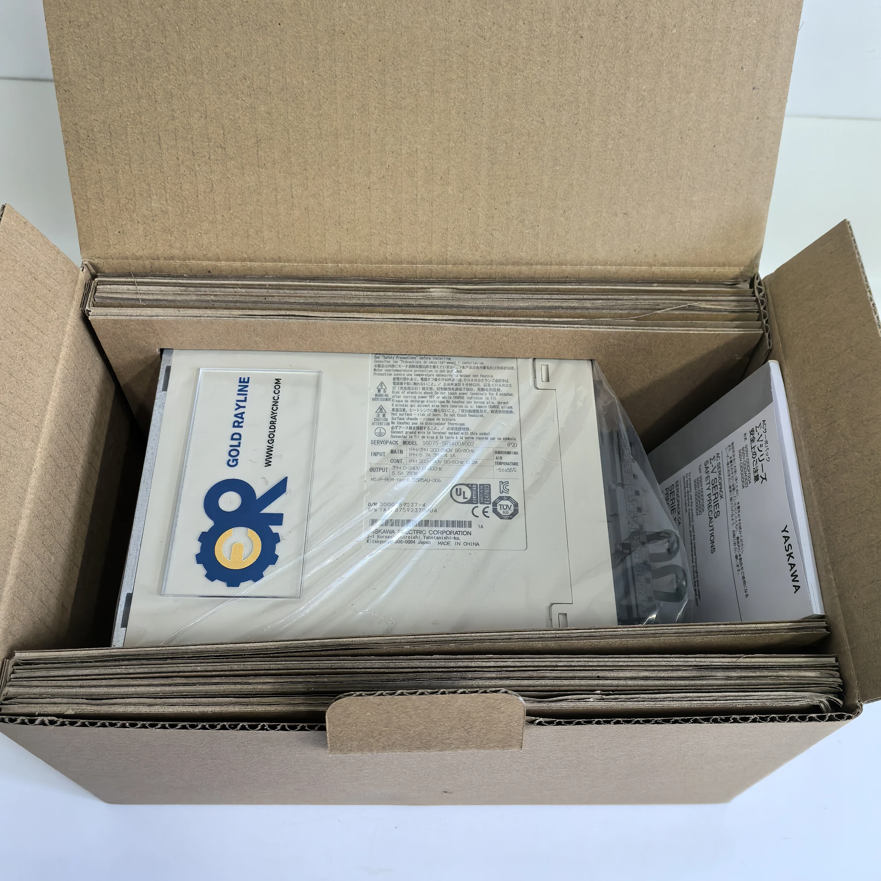 New Yaskawa SGD7S-5R5A00A002 Servo Drive In Stock