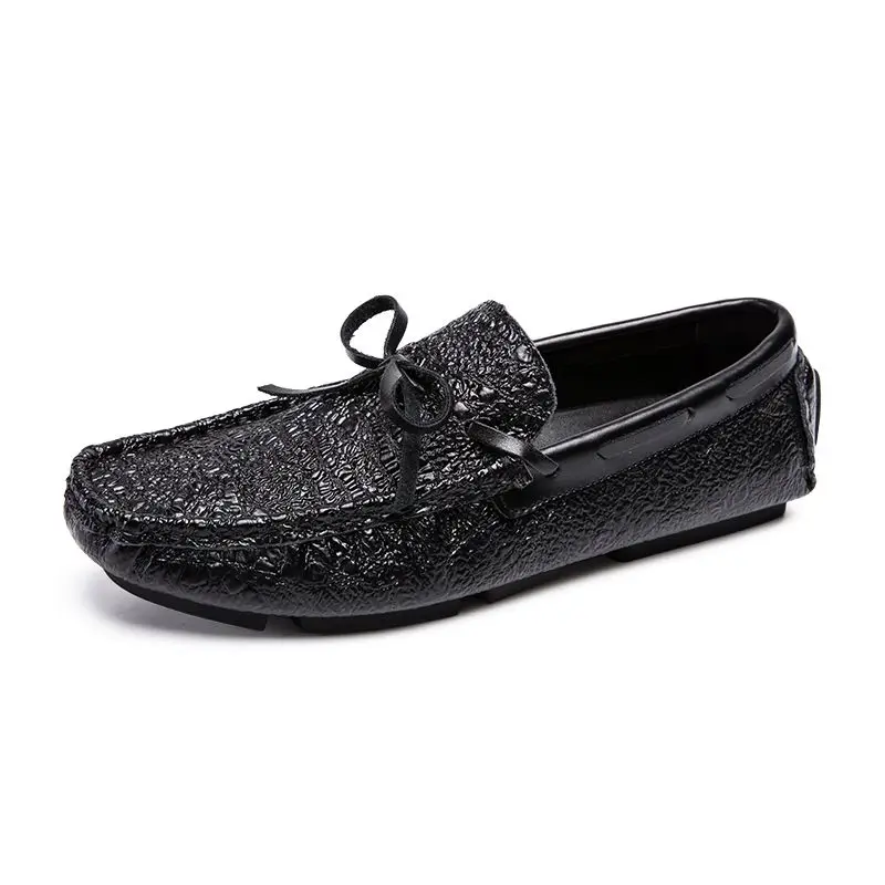 Outdoor comfortable Men Genuine Leather Shoes Moccasins Loafers Fashion Masculino Classic Handmade Slip On Driving Casual Shoes