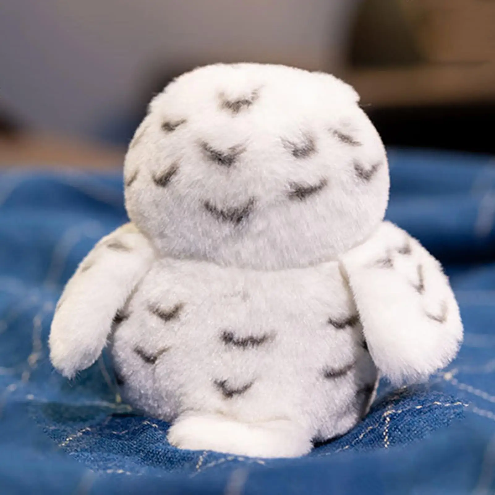 البومة محشوة الحيوان لينة 5.12 بوصة الشكل وسادة البومة محشوة لعب للأطفال الكبار الفتيات الفتيان صديقة عيد الحب أريكة عيد ميلاد