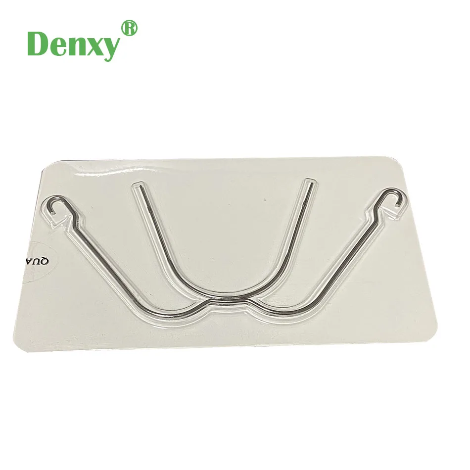 Denxy 1 Set Dental-Kieferorthopädische Kopfbedeckung mit Sicherheitsknopf, Gesichts-Schleife und Rückwärtszug für zahnmedizinische Anwendungen – Detail 7