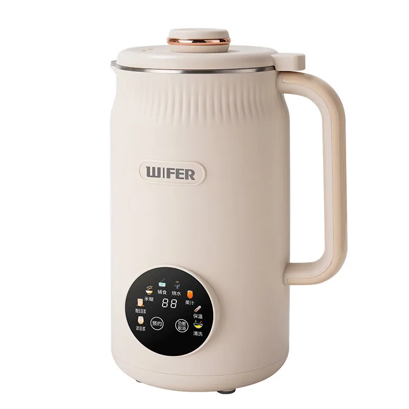 

High Speed Blender with 1.2L Capacity Automatic Heating Timer and No-Cook No-Filter Feature for Soy Milk and Juices 220V