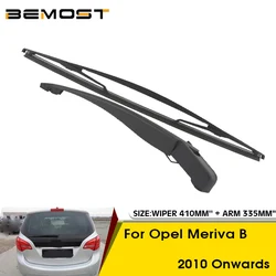 Car Wiper Blade For Opel Meriva B 2010 Onwards Rear Back Windshield Windscreen Rear Wiper 410mm+Arm 335 mm Car Accessories