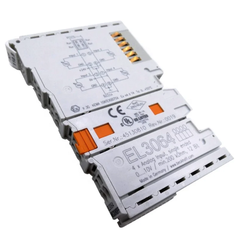 Fast Delivery Electronic EtherCAT Module Analog Input Terminal Processes EL3064 EL3054 EL3061 EL3058 EL3061 EL3403