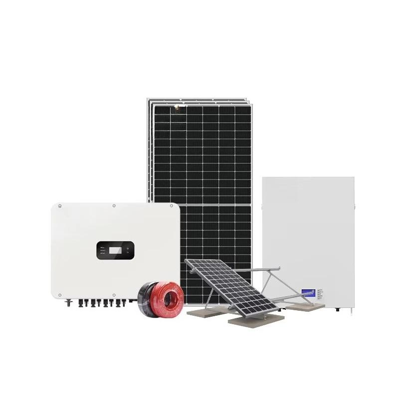 Solar Panels Lithium Batteries 220V Generator Power System Complete Set Systeme Solaire De 10 kw