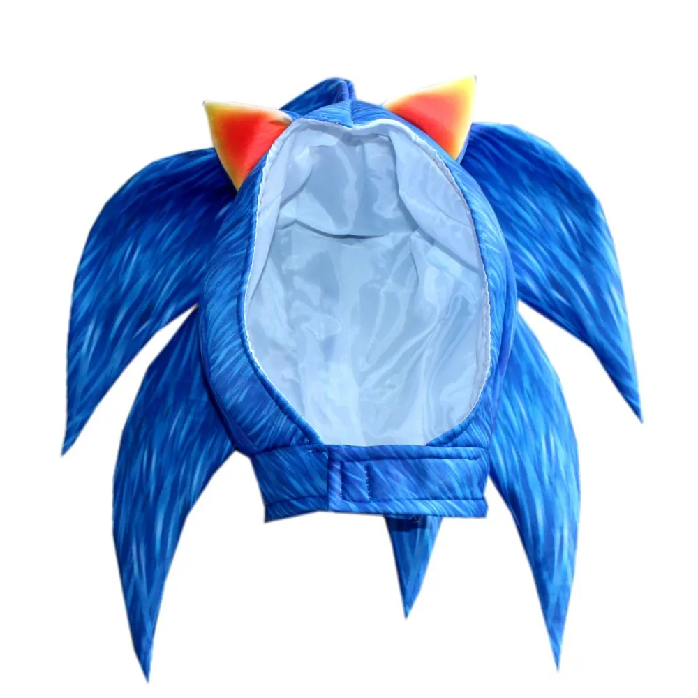 Sonic Kids Cosplay Costumes Sonic Hedgehog Boys Girls Bodysuit Children Jumpsuit with Headgear Suit Halloween Party Gift