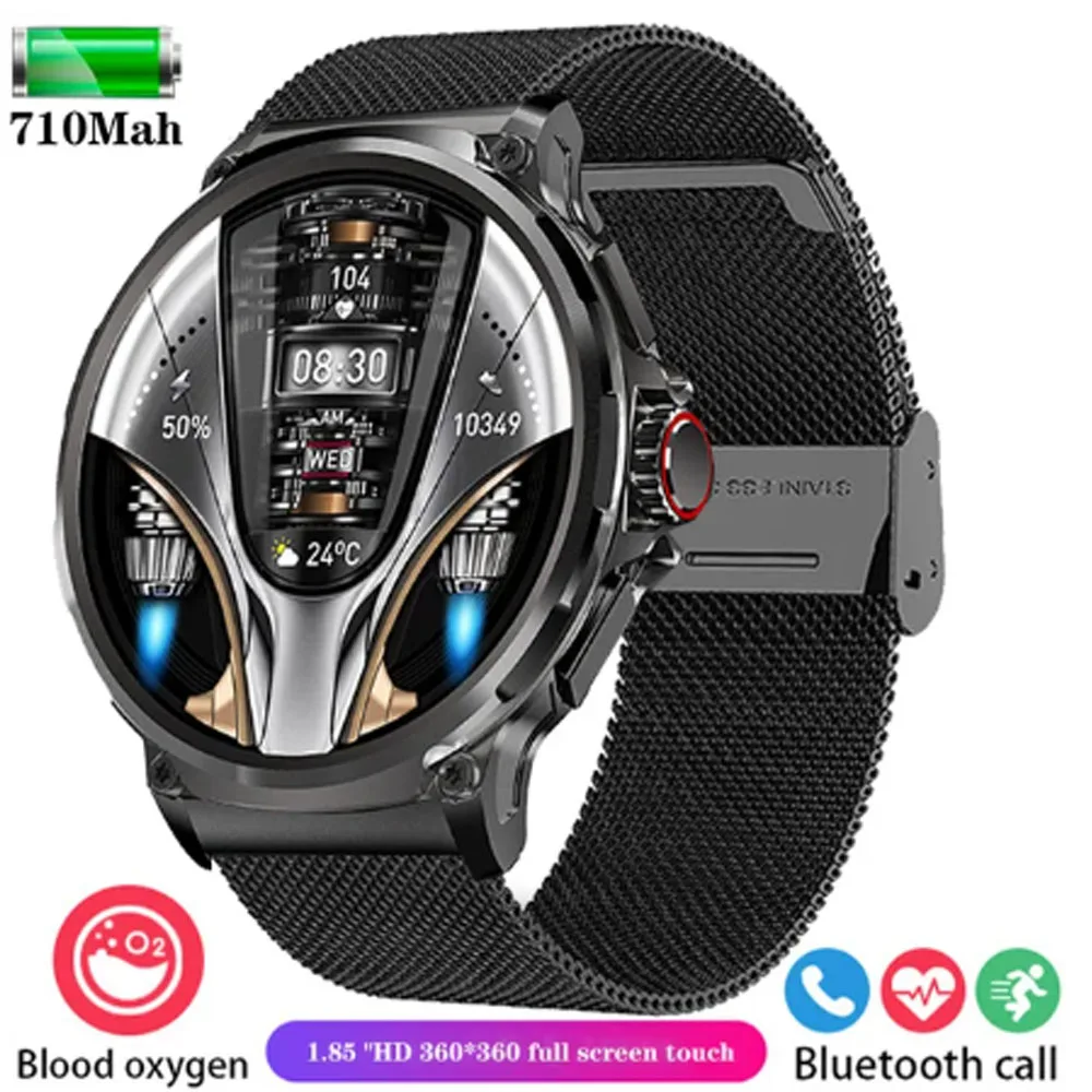 Smart Watch for Samsung Note 9 LG V40 ThinQ Lenovo  Men Touch Screen Call Smartwatch Waterproof Blood Pressure Heart Rate Watch