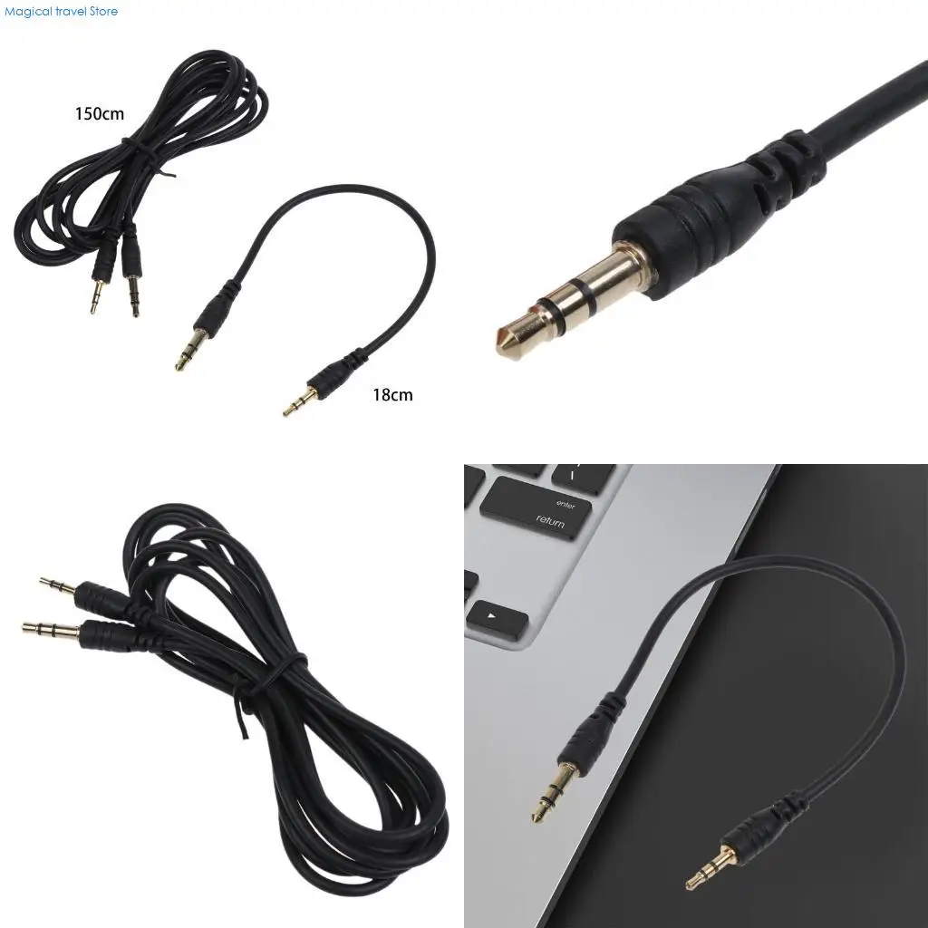 N2UB Stereo Cable Gold Plated 3.5mm Cable Male to 2.5mm Male Connector