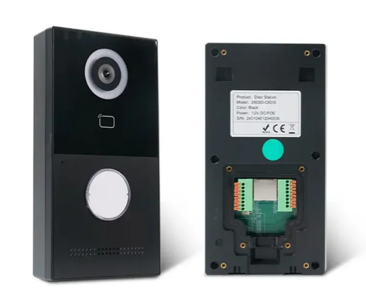 Tuya 2025 Villa Outdoor Station Entrance Door Intercom Machine With Linux System Tuya Intercom Smart Home System