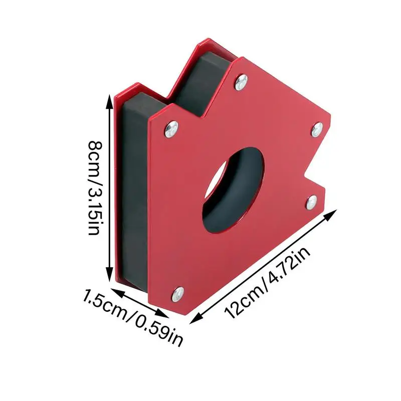 Ímãs de solda forte para solda, suporte magnético, ímã de canto, 45 graus, 90 graus, 135 graus