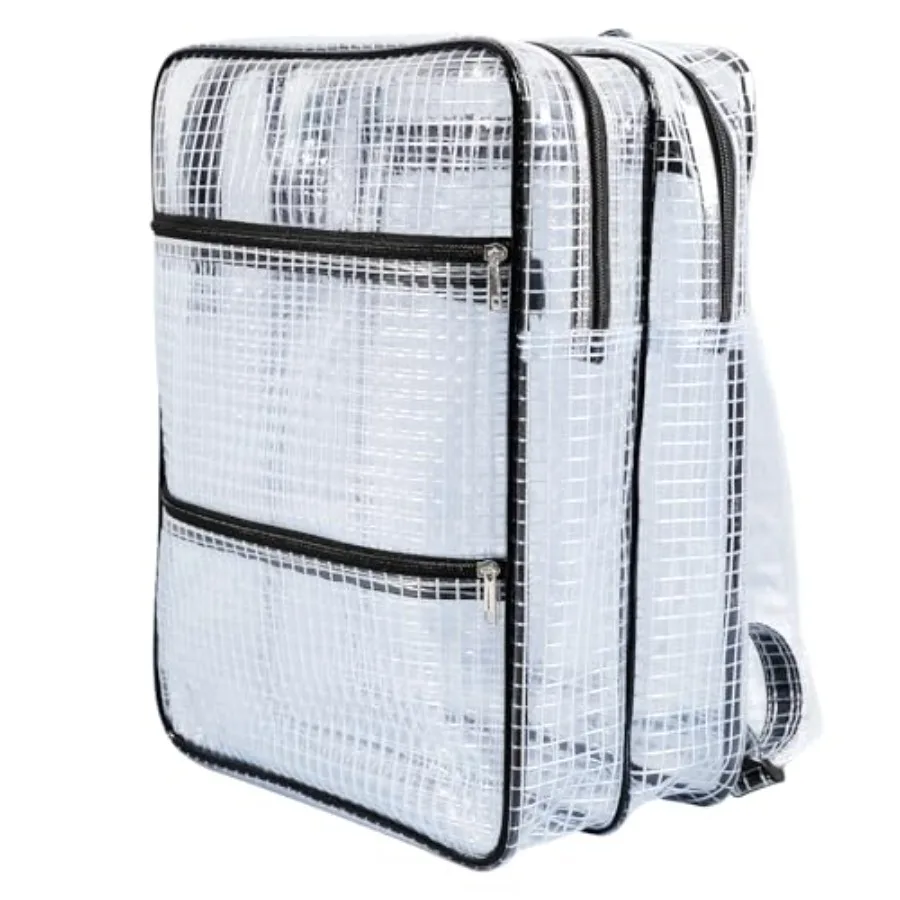 

Рюкзак для инструментов 17,7 дюйма - Прозрачная антистатическая сумка для инженера-электрика для работы и путешествий