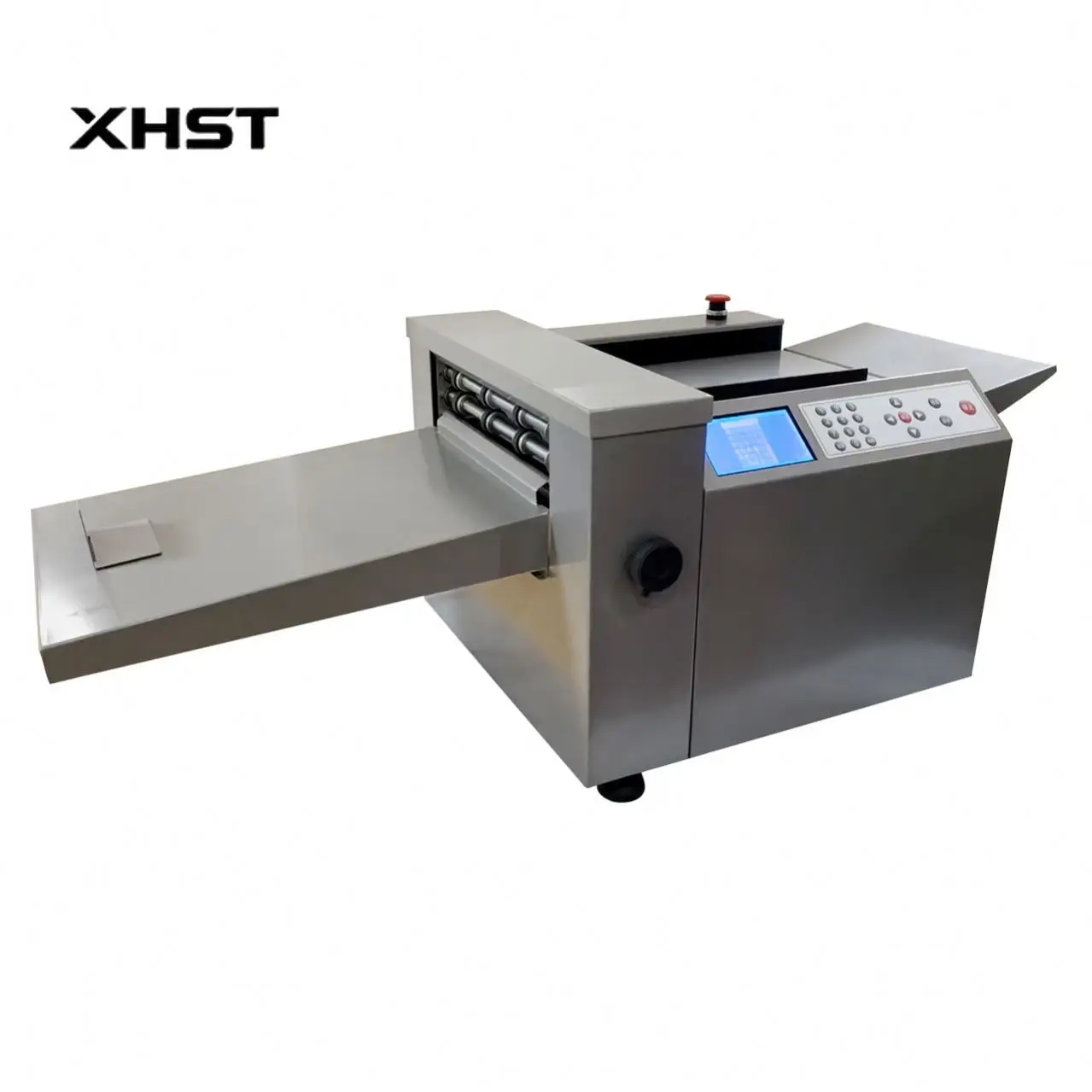 High Speed Desktop Digital Semi-auto Sheet Creaser 520mm Industrial Multi Function Paper Creasing Machine
