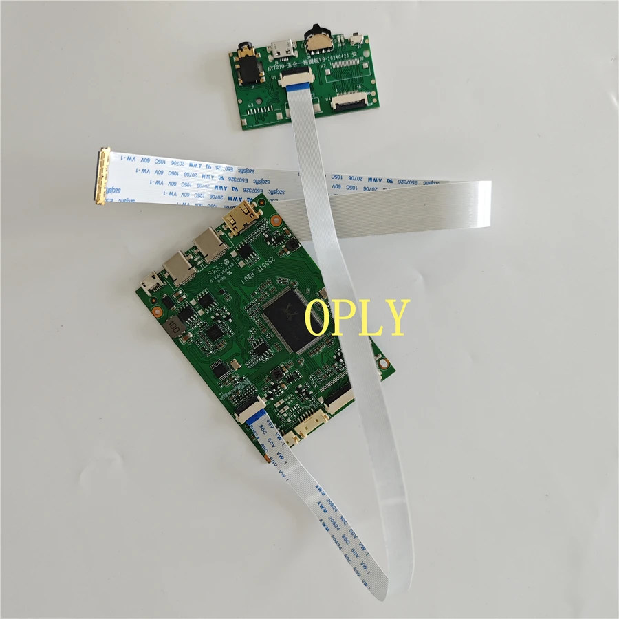 

Плата контроллера 2 TYPE C Mini HDMI-совместимая для B160UAK01.5 B160UAK01 16 "1920x1200 EDP светодиодная панель комплект экрана DIY