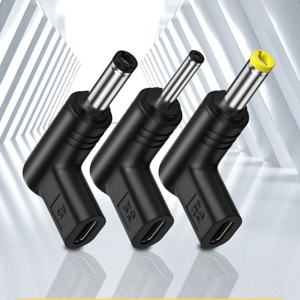 to DC Jack Type-C Female to DC Male Inducing Adapter USB C Power Adapter Charger Connector PD to DC Converter PD Cable Adapter