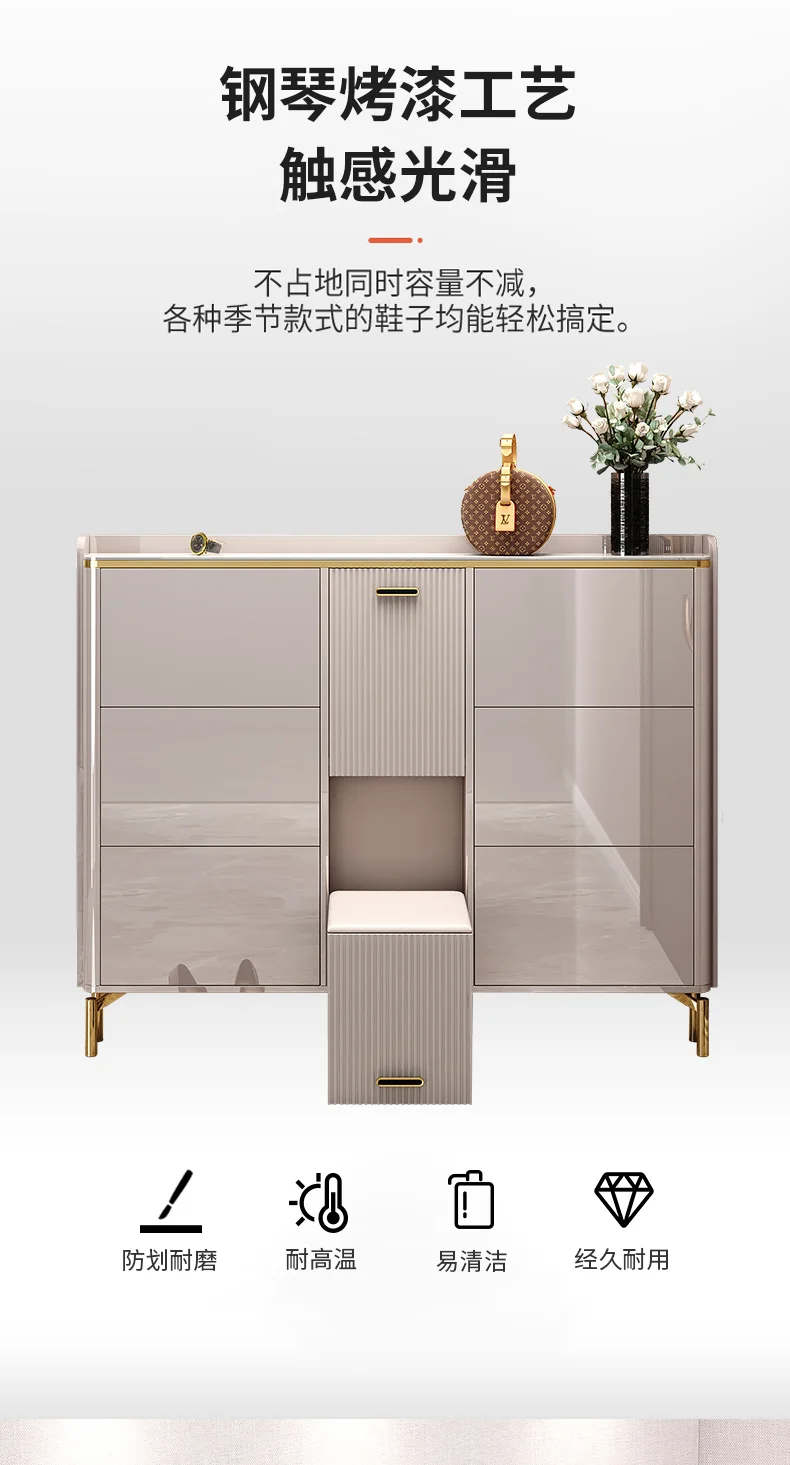 Entrance Hall Shoe Rack Box Stand Cupboard Holder Space Saving Shoe Cabinet Desk Display Shelf Porta Zapatos Home Furniture