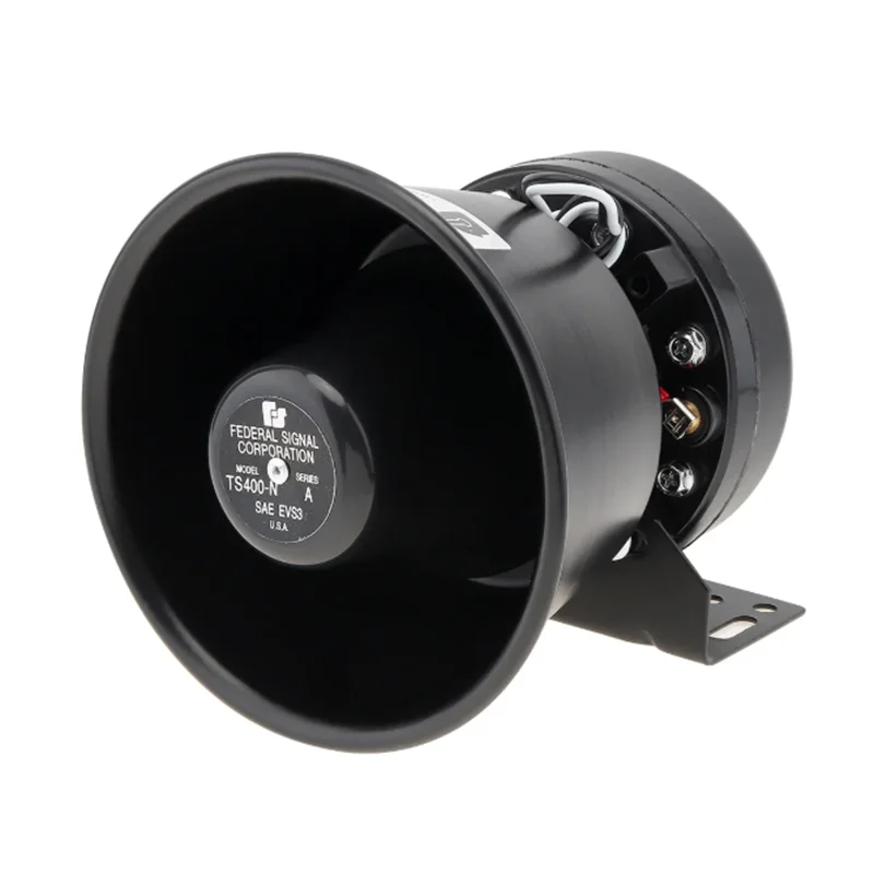 12V Wireless Electronic Siren Loud 200W Car Warning Alarm Police Siren Horn Speaker with MIC System Fire Siren PA Speaker