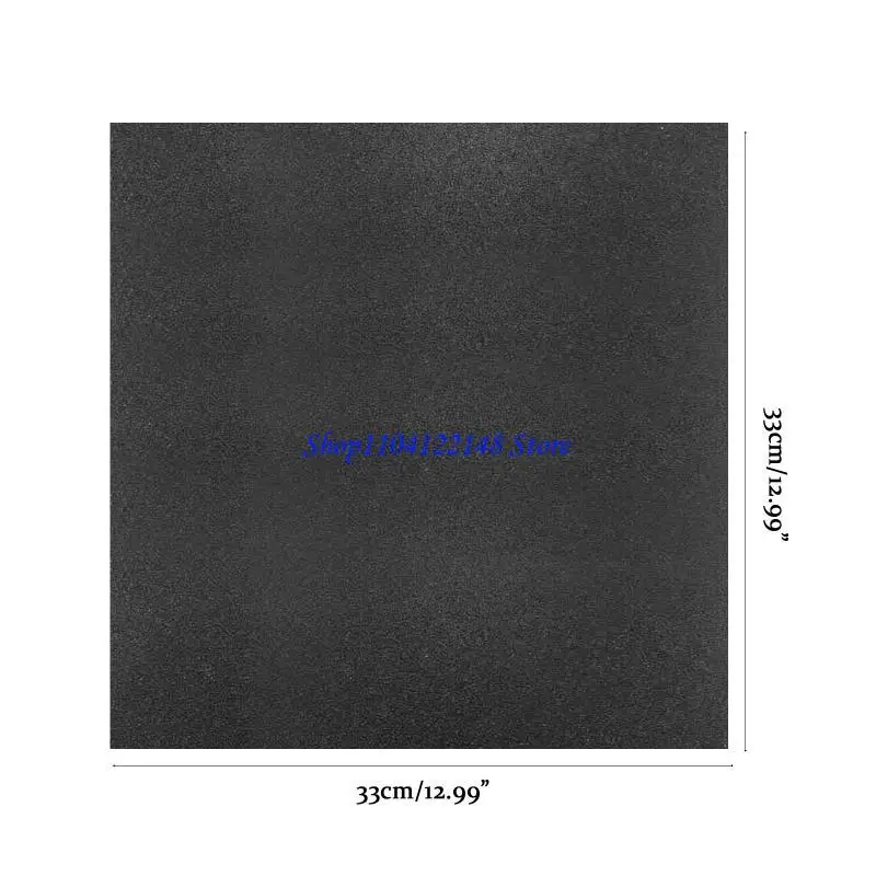 P9FA Schwarzer Computerkühler -Lüfterstaubfilter für Gehäuseabdeckung Staubdichtes Computer -Netz 33x