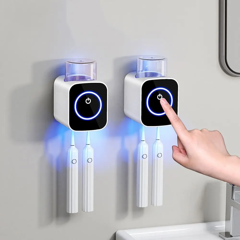 繊細な充電式滅菌器-電動uv歯ブラシ滅菌器-abs-6h-uv歯ブラシ滅菌器-口腔衛生