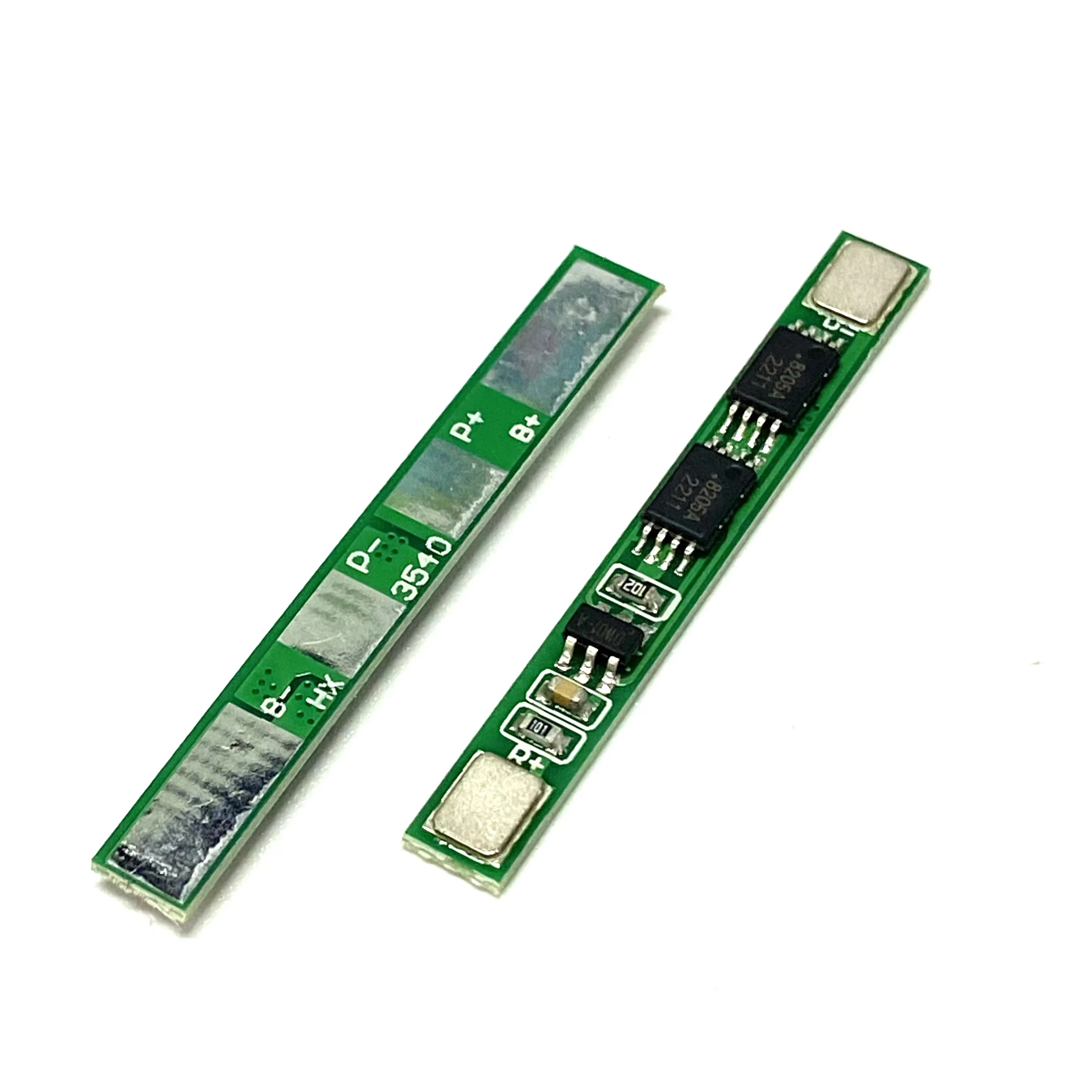 1pcs Single Dual MSO 3.7V Plate Guard with Iron Spot Weldable Suitable for 18650 Polymer Lithium Battery Pack Green