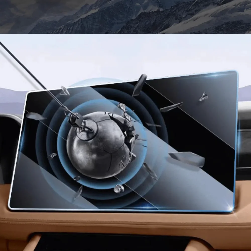 Tempered Glass Screen Protector Film Navigation Dashboard For Mercedes Benz C Class W206 GLC W254 2022-2025 Car Accessories - Image 5
