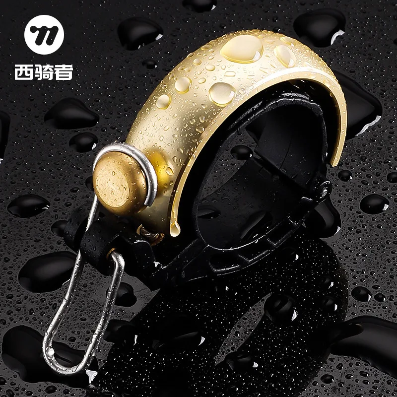 

WEST BIKING Bicycle Bells, Riding Copper Bells Retro Crunchy Loud Folding Bike Mountain Bike Bells