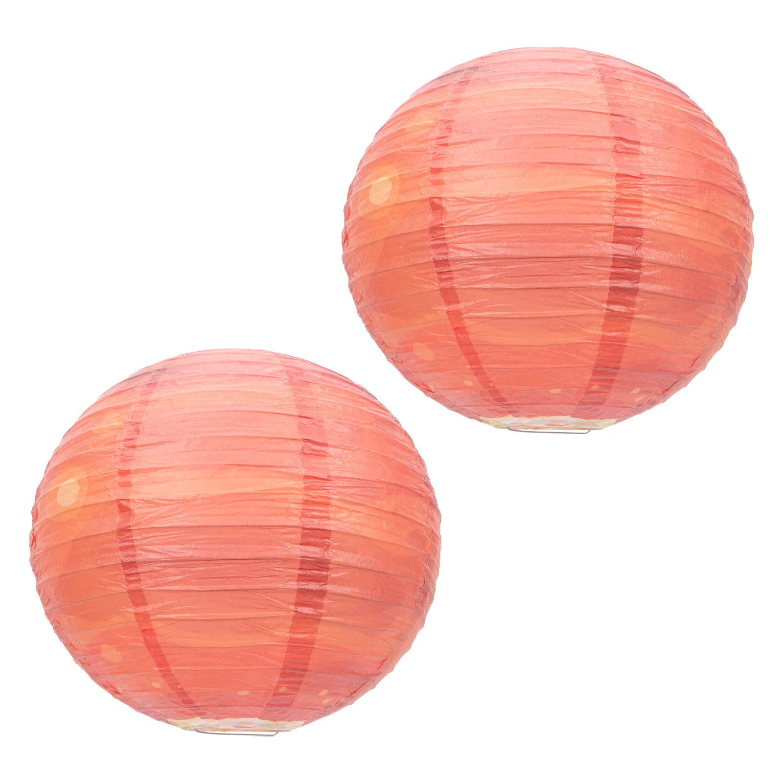 

2 Pcs Lantern Decoration Indoor and Outdoor Party Lanterns Decorations Style Unique Paper Portable Safe Colorful