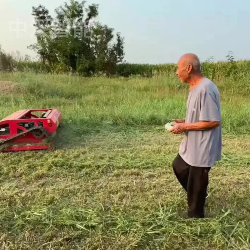 【الأكثر مبيعًا】جزازة القش الميدانية ذات الدرجة الصناعية 1800 وات رباعية الأشواط 28 فولت 196 سي سي، جهاز تحكم عن بعد أوتوماتيكي بدون دوران، عشب ذاتي الدفع