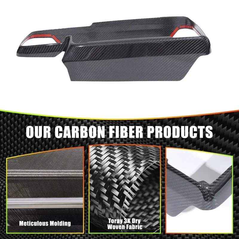 

For Mercedes-Benz G-Class W463 2012-2018 Real Carbon Fiber Car Center Armrest Box Base Frame Interior Modification Accessories