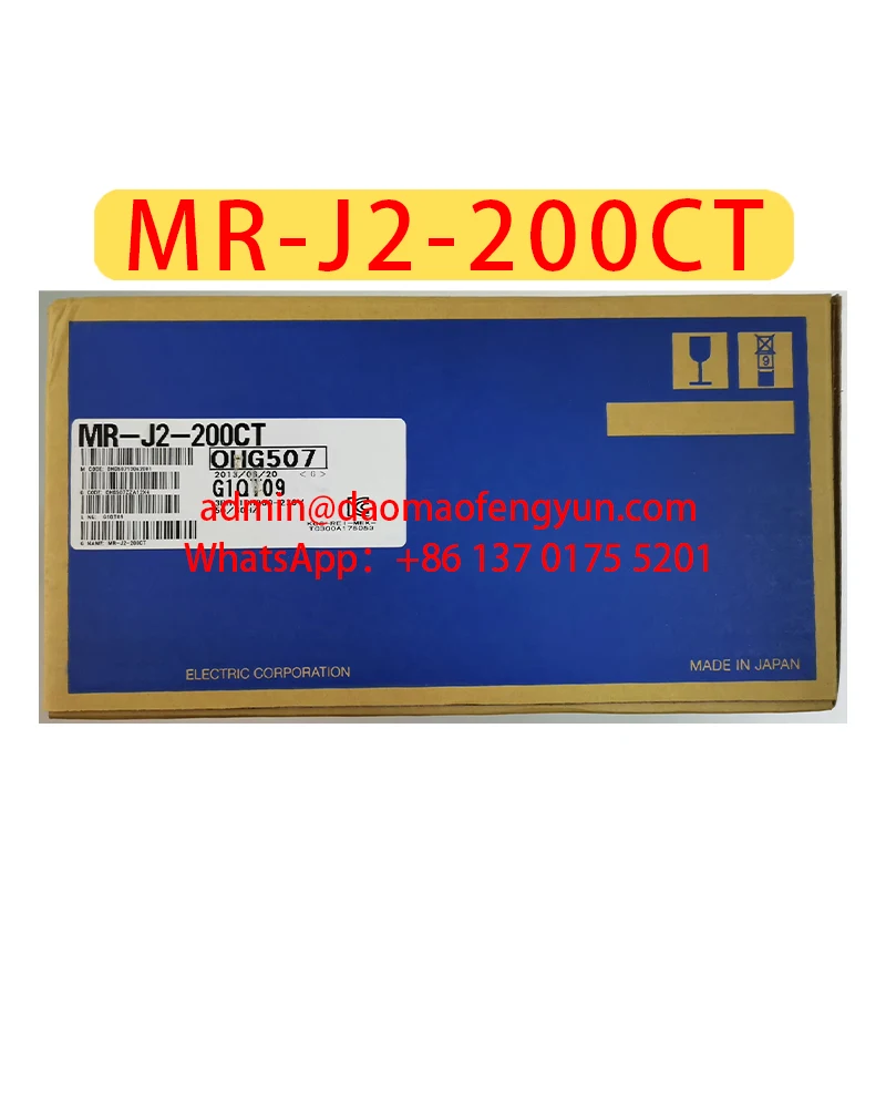 

MR-J2-200CT Совершенно новый сервопривод, MR J2 200CT, быстрая доставка
